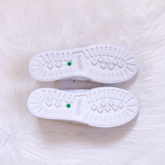 Timberland Newport Bay White Floral Canvas Sneaker - Picture 6 of 6